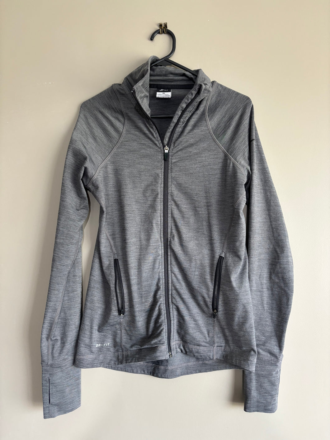 Nike Grey Dryfit Zip (M)